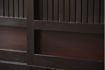 アンティーク家具　古民具・骨董 シンプルでモダンな三尺水屋箪笥(食器棚、収納棚)