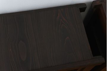 アンティーク家具　古民具・骨董 シンプルでモダンな三尺水屋箪笥(食器棚、収納棚)