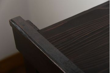 アンティーク家具　古民具・骨董 シンプルでモダンな三尺水屋箪笥(食器棚、収納棚)