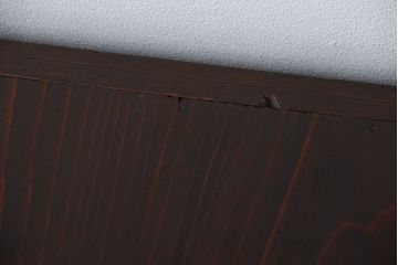 アンティーク家具　古民具・骨董 重厚な六尺収納箪笥サイドボード(帳場箪笥、水屋箪笥)