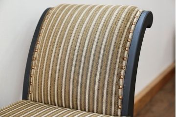 中古 海外ビンテージ 小振りなリペイントラウンジベンチ(椅子、ソファ)