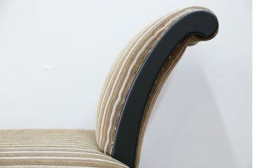 中古 海外ビンテージ 小振りなリペイントラウンジベンチ(椅子、ソファ)