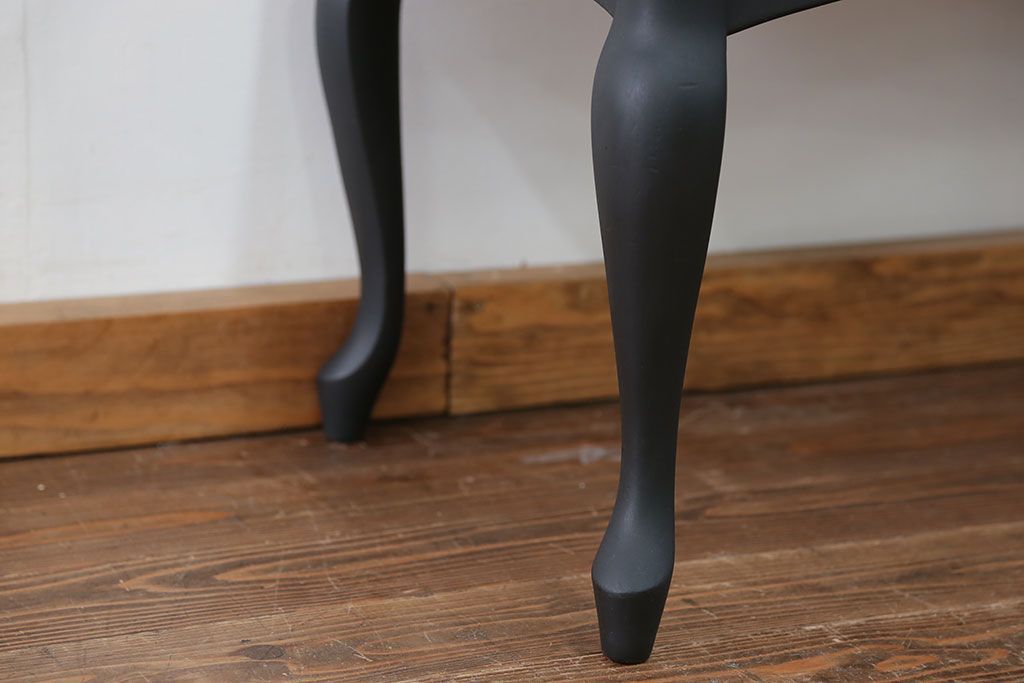 中古 海外ビンテージ 小振りなリペイントラウンジベンチ(椅子、ソファ)