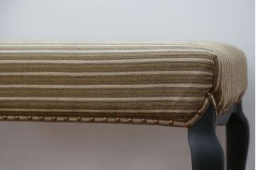 中古 海外ビンテージ 小振りなリペイントラウンジベンチ(椅子、ソファ)