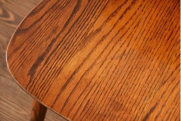 アンティーク家具　イギリスアンティーク オーク材のスティックバックチェア(椅子、イス)