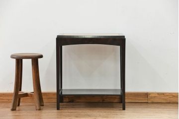 アンティーク家具　大正ロマン 象嵌入り!上品なサイドテーブル(机)