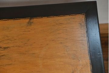 アンティーク家具　大正ロマン 象嵌入り!上品なサイドテーブル(机)