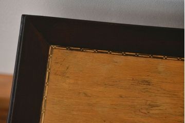 アンティーク家具　大正ロマン 象嵌入り!上品なサイドテーブル(机)