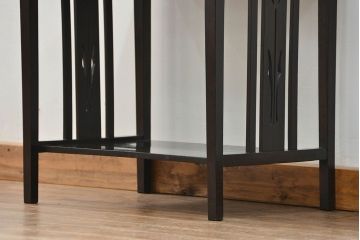 アンティーク家具　大正ロマン 象嵌入り!上品なサイドテーブル(机)