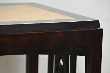アンティーク家具　大正ロマン 象嵌入り!上品なサイドテーブル(机)