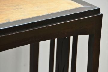アンティーク家具　大正ロマン 象嵌入り!上品なサイドテーブル(机)