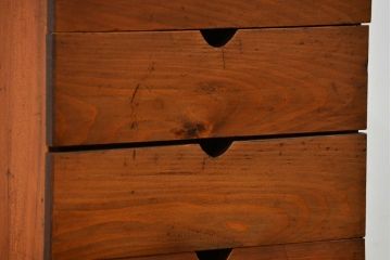 レトロ家具　昭和レトロ シンプルな5段小引き出し