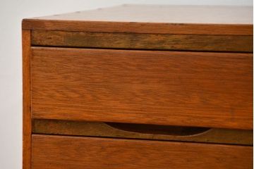 レトロ家具　昭和レトロ シンプルなアンティーク5段小引き出し