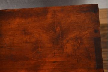 アンティーク家具　古民具・骨董 使い込まれた慳貪(けんどん)扉の収納棚(小引き出し)