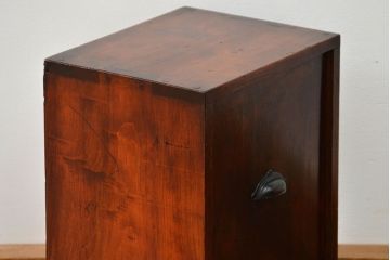 アンティーク家具　古民具・骨董 使い込まれた慳貪(けんどん)扉の収納棚(小引き出し)