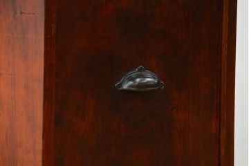 アンティーク家具　古民具・骨董 使い込まれた慳貪(けんどん)扉の収納棚(小引き出し)