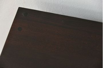 アンティーク家具　アンティーク 古い木の小さな収納棚(飾り棚)