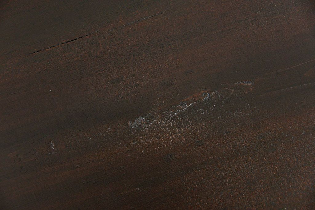 アンティーク家具　アンティーク 古い木の小さな収納棚(飾り棚)