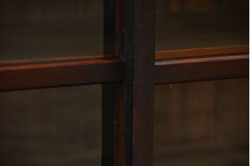 アンティーク家具　アンティーク 古い木の小さな収納棚(飾り棚)