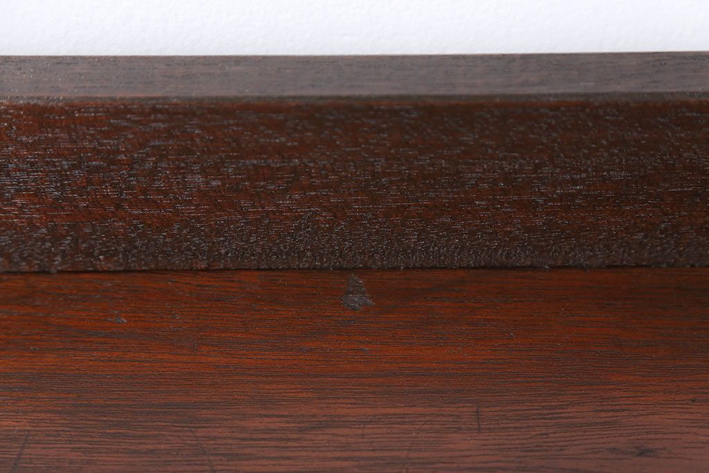 アンティーク家具　アンティーク 古い木の本棚(飾り棚)