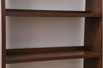 アンティーク家具　アンティーク 古い木の本棚(飾り棚)