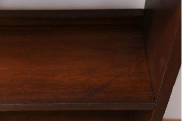 アンティーク家具　アンティーク 古い木の本棚(飾り棚)