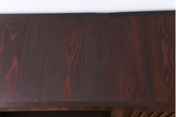 アンティーク家具　アンティーク　六尺 縦桟引き戸!時代箪笥ローボード(サイドボード、水屋箪笥、テレビ台、キャビネット、収納棚)