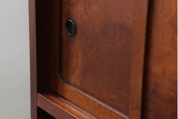 レトロ家具　アンティーク 前面欅材 レトロな茶箪笥(収納棚)