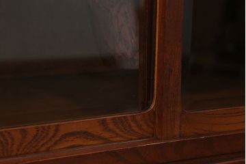 レトロ家具　アンティーク 前面欅材 レトロな茶箪笥(収納棚)