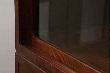 レトロ家具　アンティーク 前面欅材 レトロな茶箪笥(収納棚)