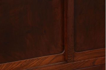 レトロ家具　アンティーク 前面欅材 レトロな茶箪笥(収納棚)