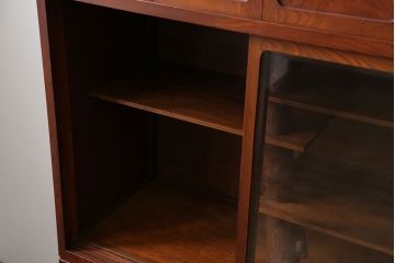 レトロ家具　アンティーク 前面欅材 レトロな茶箪笥(収納棚)