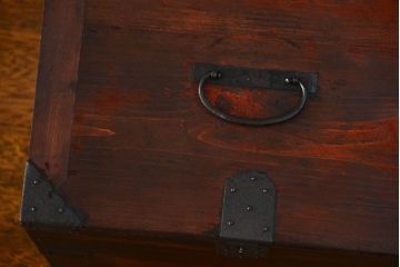 アンティーク家具　古民具・骨董 使い込まれた硯箱(小引き出し)