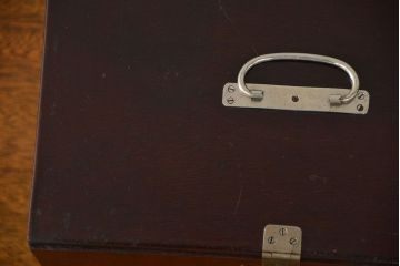 アンティーク家具　アンティーク 歯医者さんの古い往診箱(2)(小引き出し、裁縫箱)