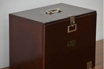 アンティーク家具　アンティーク 歯医者さんの古い往診箱(2)(小引き出し、裁縫箱)