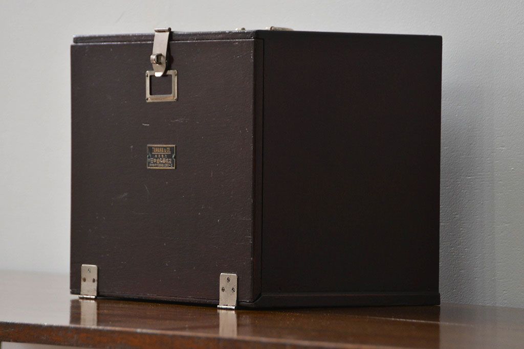 アンティーク家具　アンティーク 歯医者さんの古い往診箱(2)(小引き出し、裁縫箱)