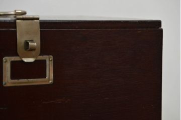 アンティーク家具　アンティーク 歯医者さんの古い往診箱(2)(小引き出し、裁縫箱)