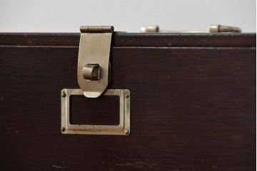 アンティーク家具　アンティーク 歯医者さんの古い往診箱(2)(小引き出し、裁縫箱)