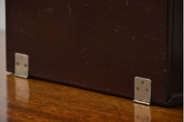 アンティーク家具　アンティーク 歯医者さんの古い往診箱(2)(小引き出し、裁縫箱)