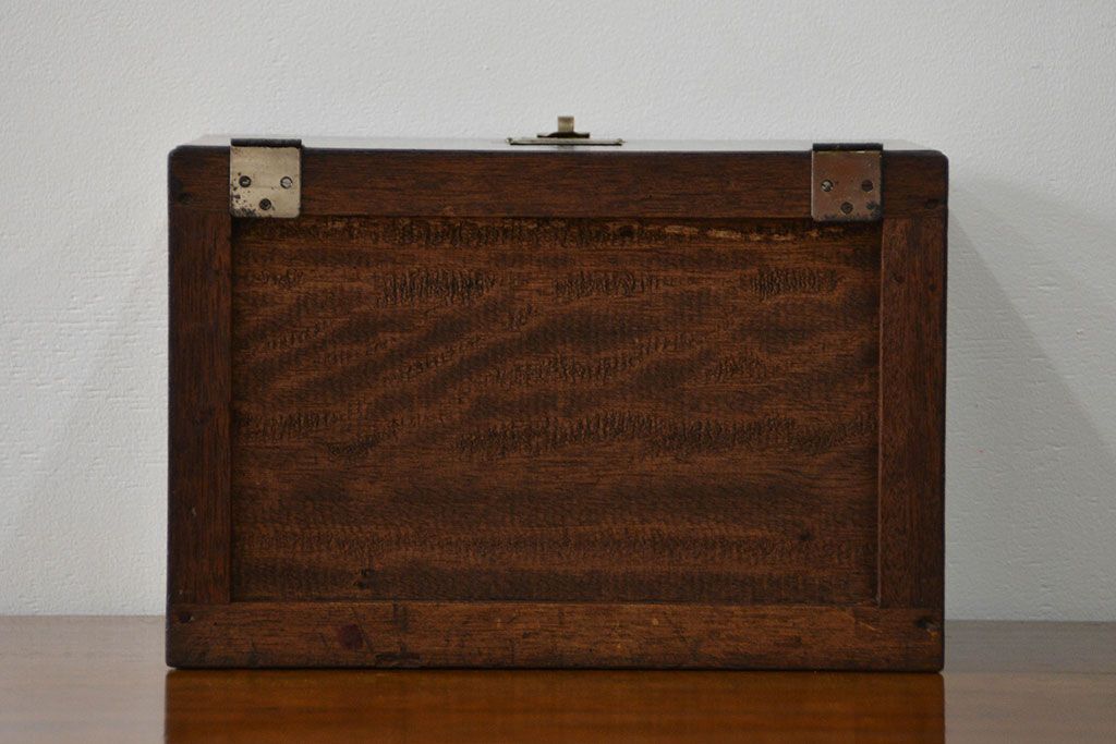 アンティーク家具　アンティーク 歯医者さんの古い往診箱(2)(小引き出し、裁縫箱)