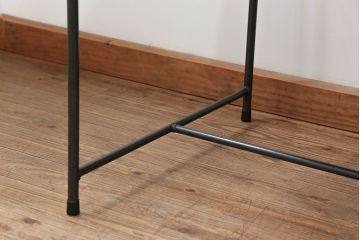 ラフジュ工房オリジナル 古材天板のシンプルなダイニングテーブル(2)(作業台)