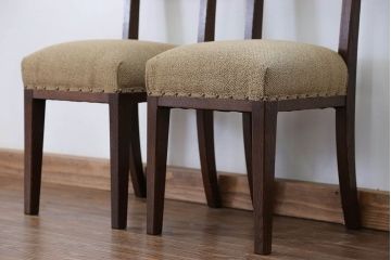 ヴィンテージ家具　オランダビンテージ オーク材 ダイニングチェア 2脚セット