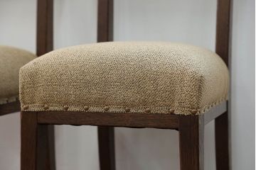 ヴィンテージ家具　オランダビンテージ オーク材 ダイニングチェア 2脚セット