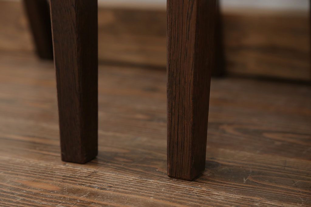 ヴィンテージ家具　オランダビンテージ オーク材 ダイニングチェア 2脚セット