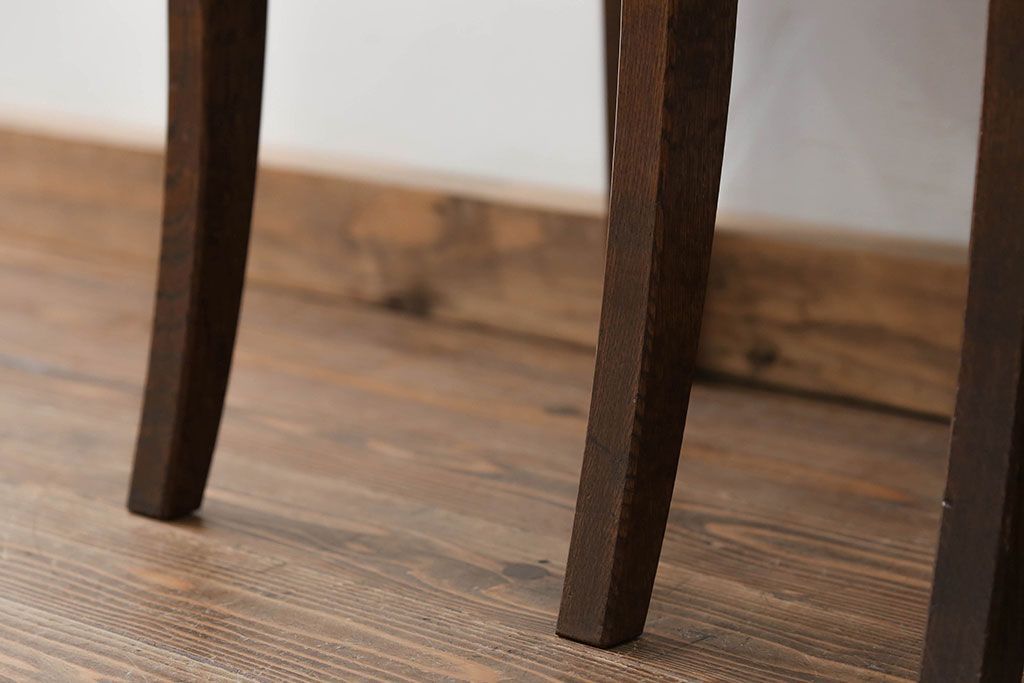 ヴィンテージ家具　オランダビンテージ オーク材 ダイニングチェア 2脚セット