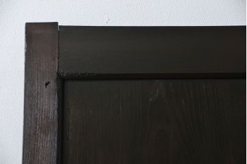 古民具・骨董 栗材の重厚な蔵戸(玄関戸)