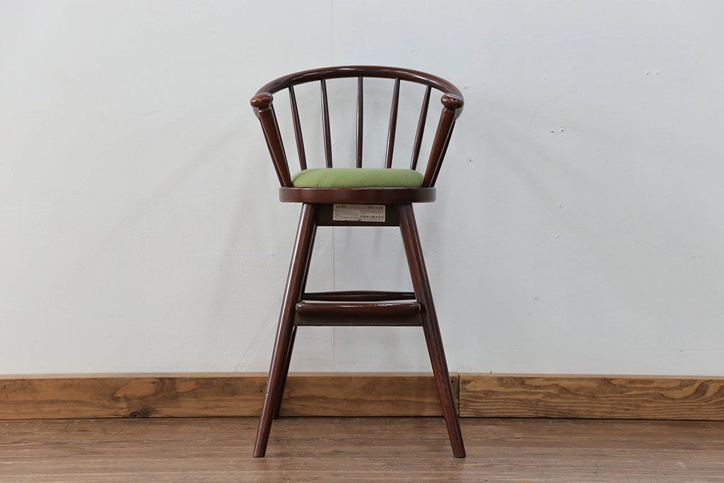 中古　秋田木工製　ベビーチェア(チャイルドチェア、椅子)