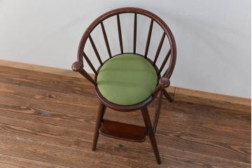 中古　秋田木工製　ベビーチェア(チャイルドチェア、椅子)