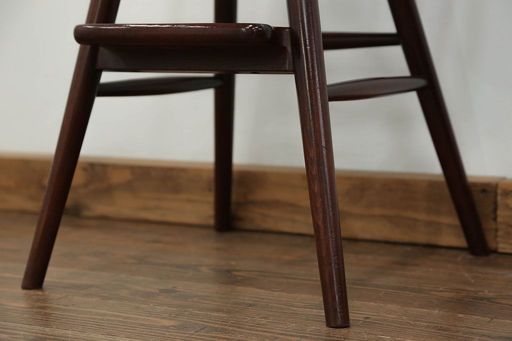 中古　秋田木工製　ベビーチェア(チャイルドチェア、椅子)