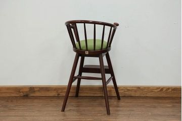 中古　秋田木工製　ベビーチェア(チャイルドチェア、椅子)